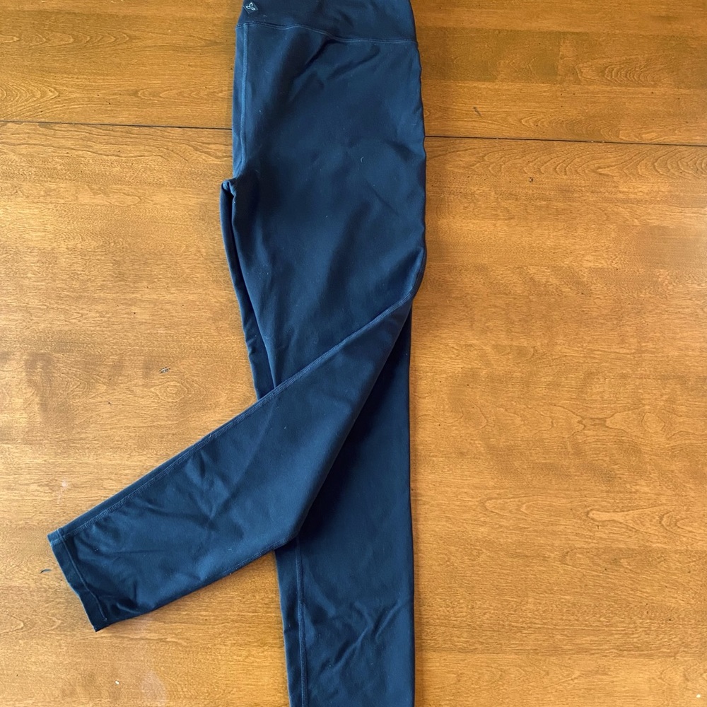 Black PrAna Crop Capri Leggings XL